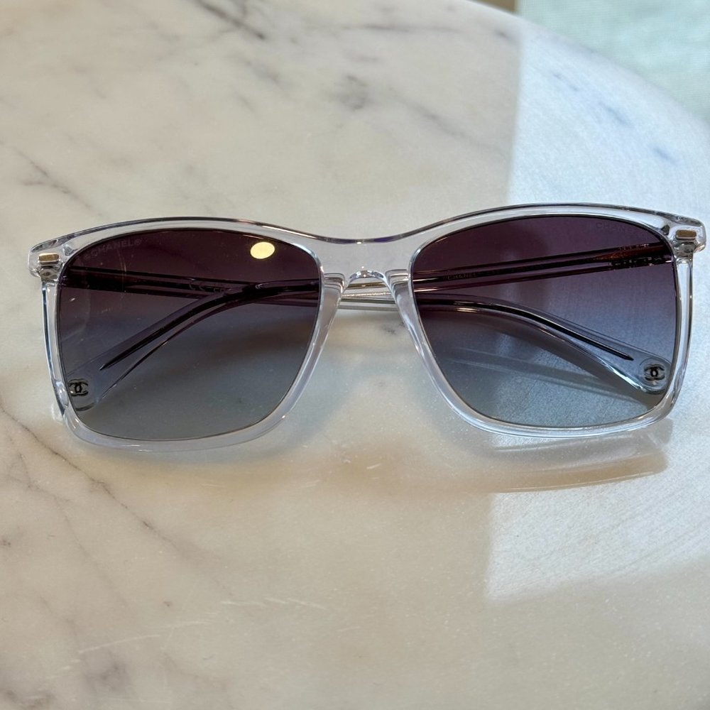 AUTHENTIC CHANEL Square Sunglasses